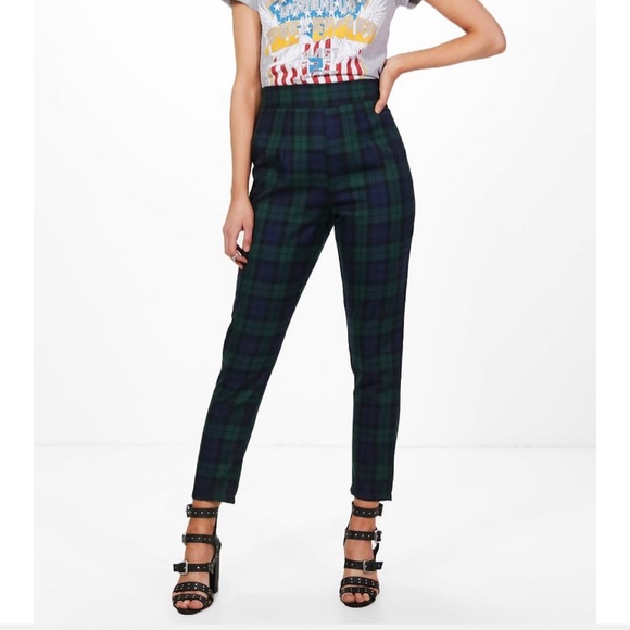 zac and rachel plaid pants